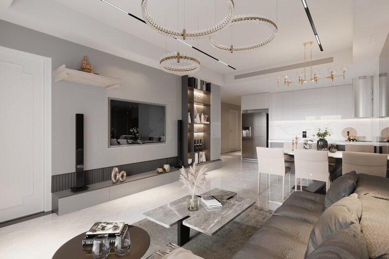 Nguyên tắc cơ bản trong thiết kế nội thất chung cư đẹp theo phong cách hiện đại